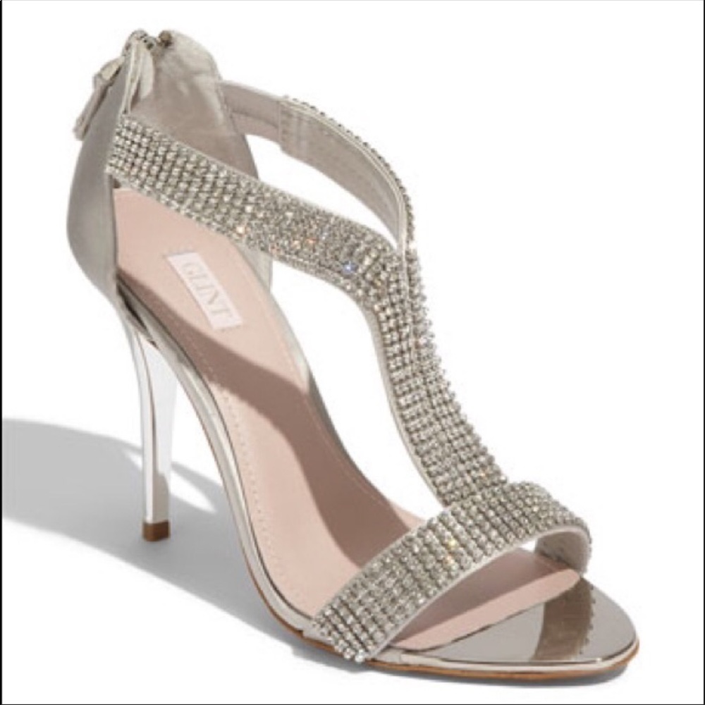 Glint "Devyn" Rhinestone Sandals